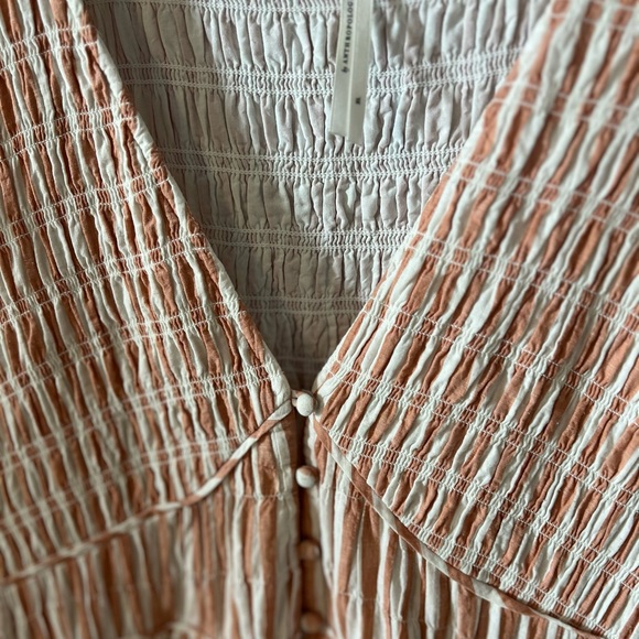 Anthropologie Peregrine Midi Dress in Stripe XL - Picture 4 of 9